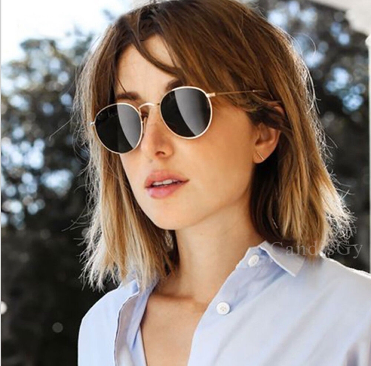 Женские круглые солнцезащитные очки