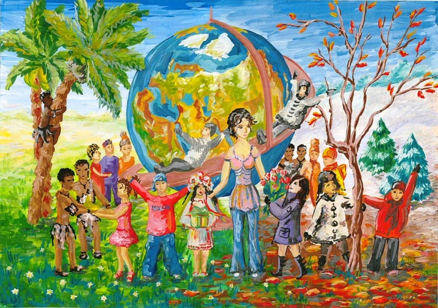 Дети земли авторы. Рисунок на тему мир. Мир на планете. Детские рисунки на тему мир. Рисунок на тему день земли.