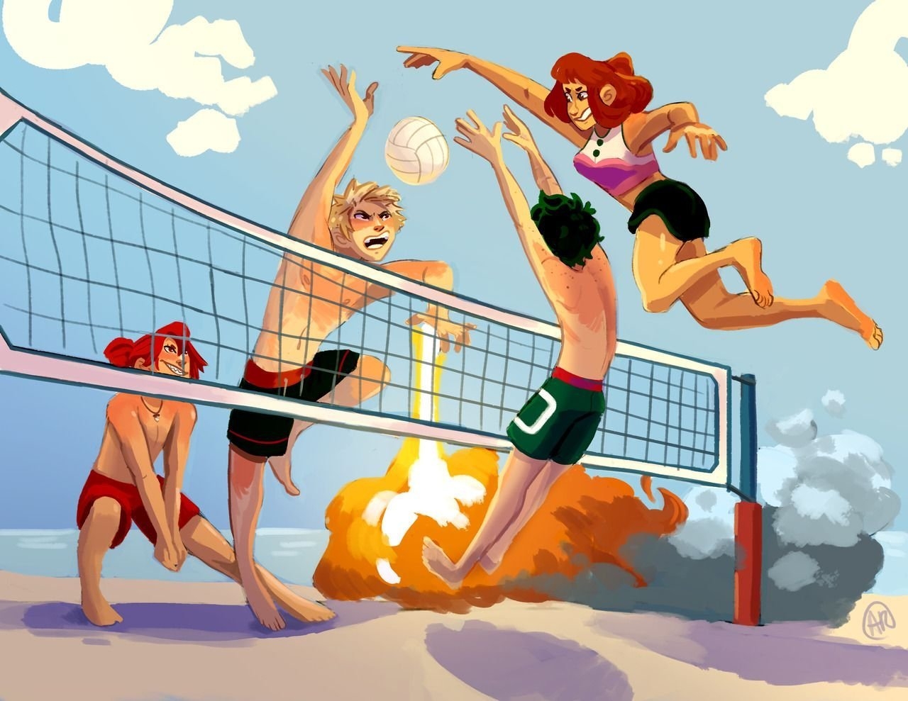 Спортивная тема волейбол. Микст волейбол. Плакат на тему волейбол. Картинки на тему волейбол. Волейбол мультяшные картинки.