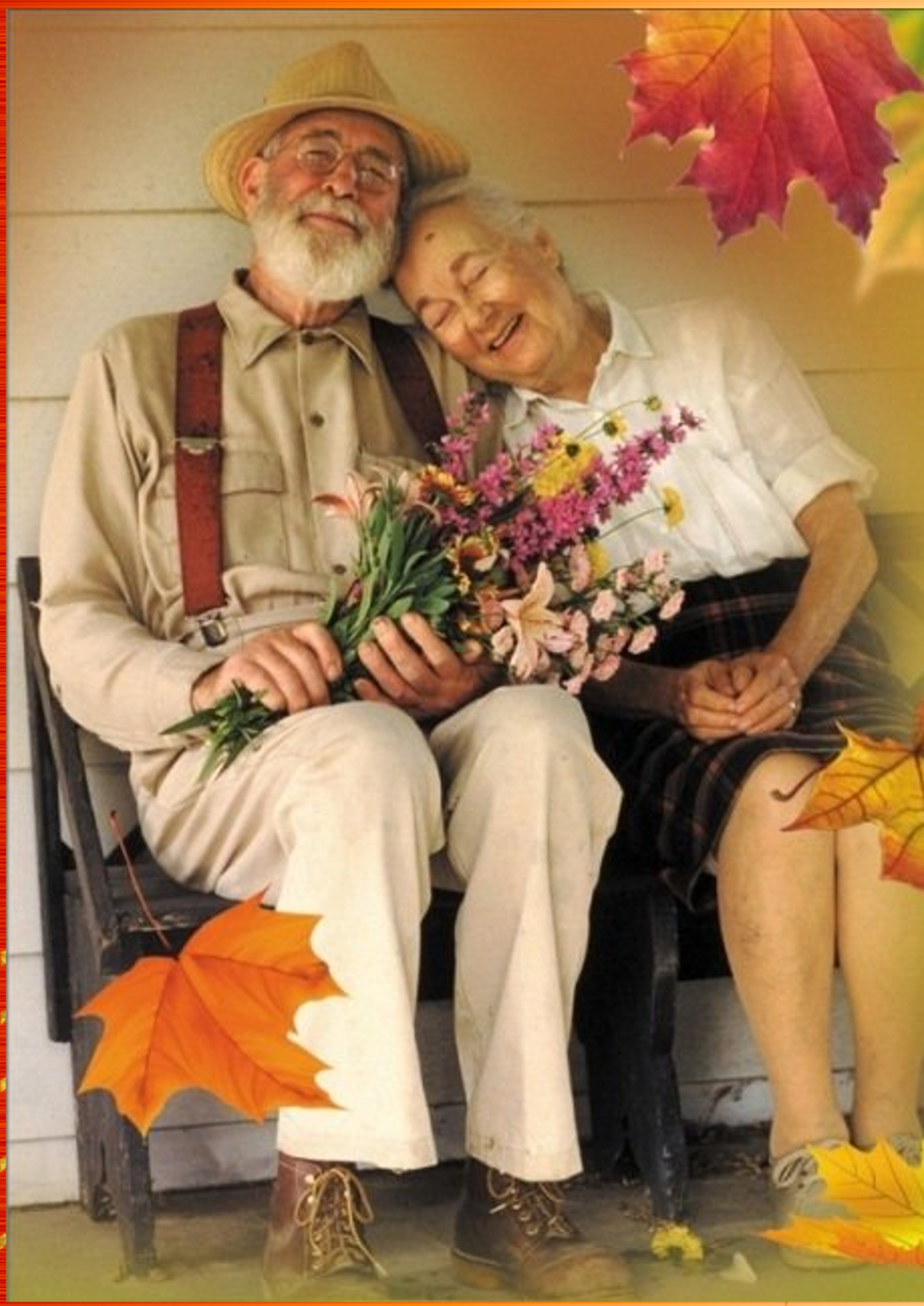 Старики старухами видео. День пожилых людей. Бабушка и дедушка. Пожилые люди. Счастливая старость.