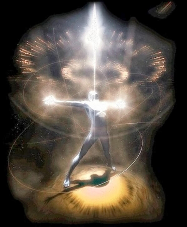 Изображение человека по свету. Энергия человека. Энергетика человека. Человеческая душа. Энергия Вселенной.