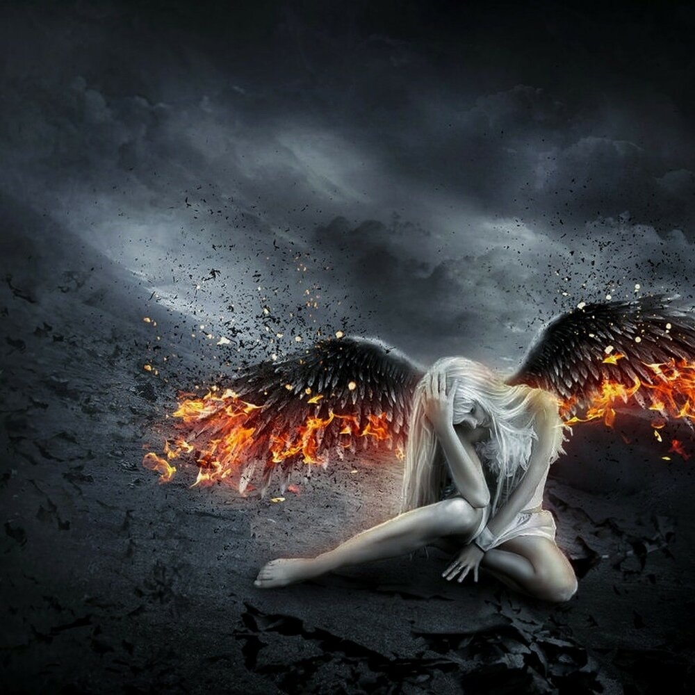 Тема гибели души. Опаленные Крылья. Ангел с опаленными крыльями. Сожженные Крылья. Падший ангел.