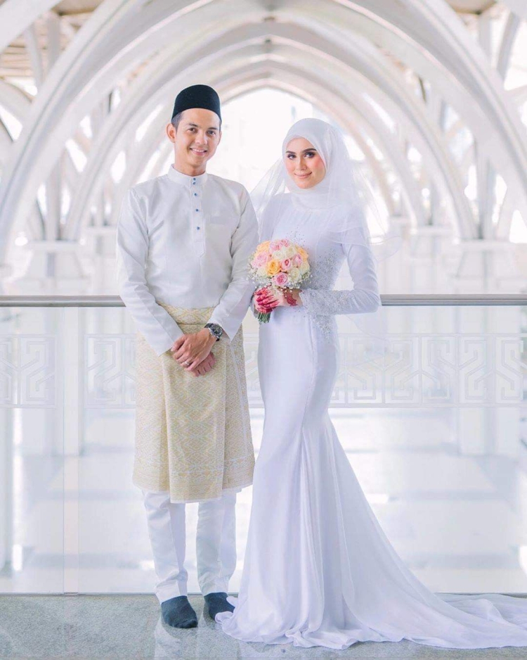 Мусульманская невеста. Мусульманские Свадебные платья. Мусульманский свадебный наряд.